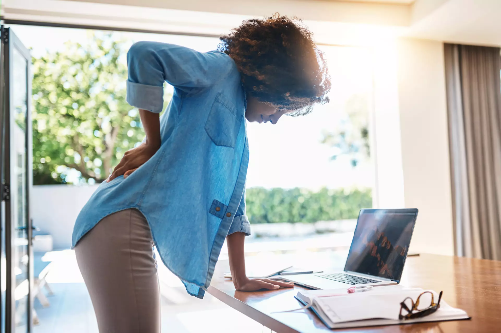 Desk Workers & Posture Stress